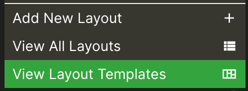 Vektor launches Layouts + Templates!